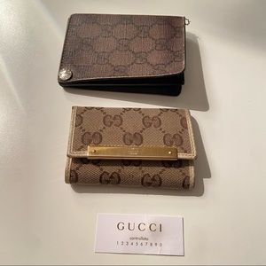 Gucci wallet bundle